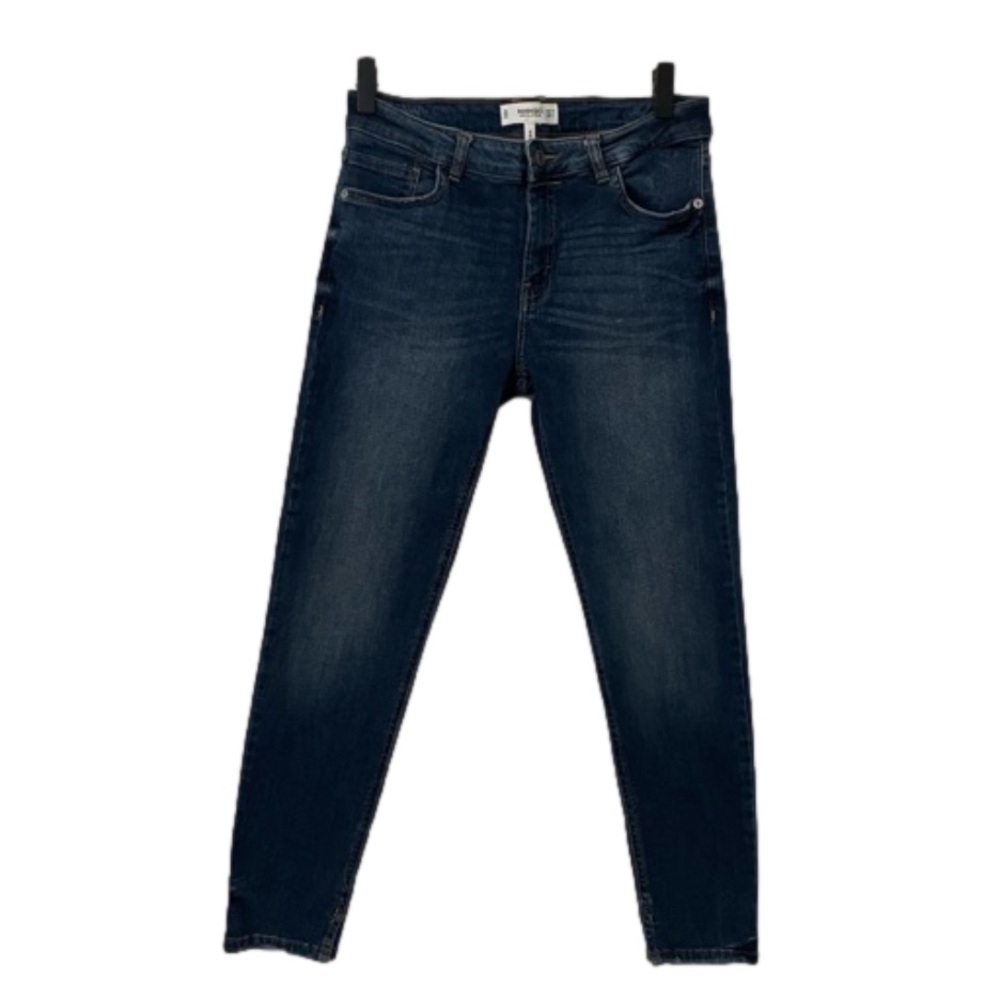 Mango MNG ISA Skinny Denim Jeans Size 4 Medium Wash Low Rise